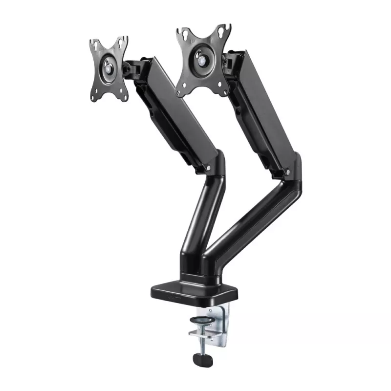 Techly ICA-LCD 462B monitor laikiklis / stovas 81,3 cm (32 col.) stalas Juoda