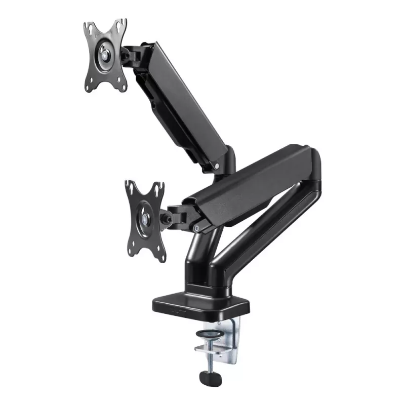 Techly ICA-LCD 462B monitor laikiklis / stovas 81,3 cm (32 col.) stalas Juoda
