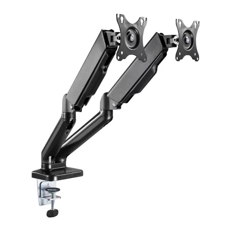 Techly ICA-LCD 462B monitor laikiklis / stovas 81,3 cm (32 col.) stalas Juoda