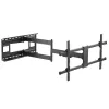 Techly ICA-PLB 490 TV laikiklis/sieninis stovas 2.03 m (80 colių) Juodas