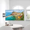 Techly ICA-PLB 490 TV laikiklis/sieninis stovas 2.03 m (80 colių) Juodas