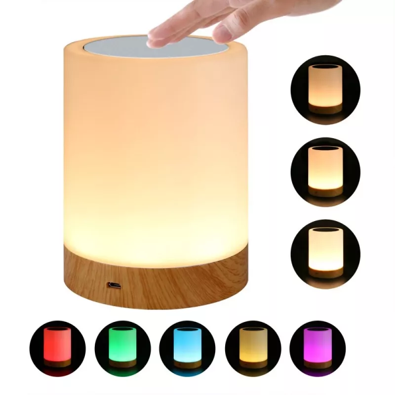 Stalinė lempa Techly I-LED TOUCH 1.6 W balta LED liečiama