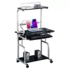 Kompiuterinis stalas Techly ICA-TB 7800BK, blizganti juoda