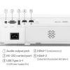 Projektorius BenQ TK710STi trumpo fokusavimo 3200 ANSI liumenų DLP UHD 4K (3840x2160) 3D juodas, baltas