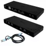 i-tec Universal Dual 4K Display Dock stotelė su 85W įkrovimu