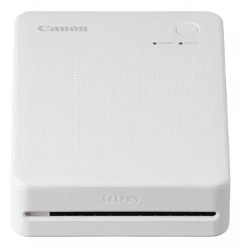Canon SELPHY QX20 WH – nešiojamas nuotraukų spausdintuvas (dažų sublimacija, 287 x 287 DPI, 7,2x8,5 cm, Wi-Fi, balta)