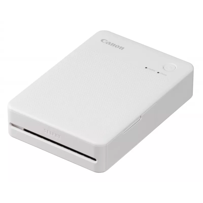 Canon SELPHY QX20 WH – nešiojamas nuotraukų spausdintuvas (dažų sublimacija, 287 x 287 DPI, 7,2x8,5 cm, Wi-Fi, balta)