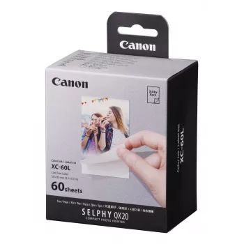 Canon XC-60L sublimacinio spausdinimo popierius, 5,4x8,5 cm, 60 vnt.