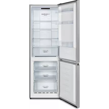 Gorenje NRK6182PS4 Laisvai pastatomas šaldytuvas-šaldiklis 292 L Pilka