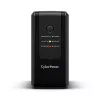 Nepertraukiamo maitinimo šaltinis CYBERPOWER UT650EG, linijinis-interaktyvus UPS, 0,65 kVA (360 W), 3x E tipo lizdai, AVR, sinusinė banga
