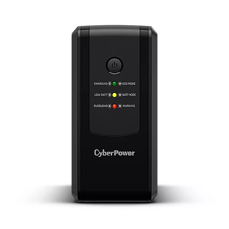 Nepertraukiamo maitinimo šaltinis CYBERPOWER UT650EG, linijinis-interaktyvus UPS, 0,65 kVA (360 W), 3x E tipo lizdai, AVR, sinusinė banga