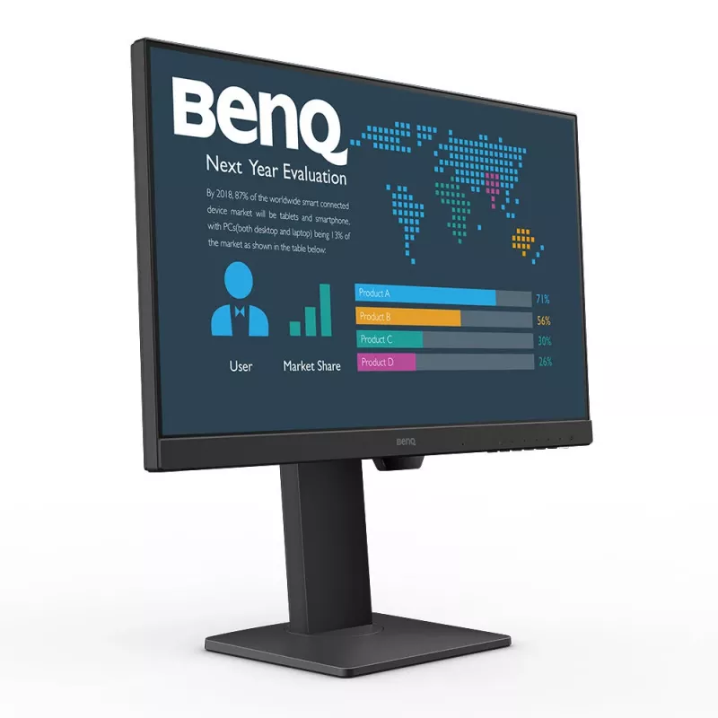 BenQ BL2486TC monitorius 60,5 cm (23,8 colio) 1920 x 1080 pikselių Full HD juodas
