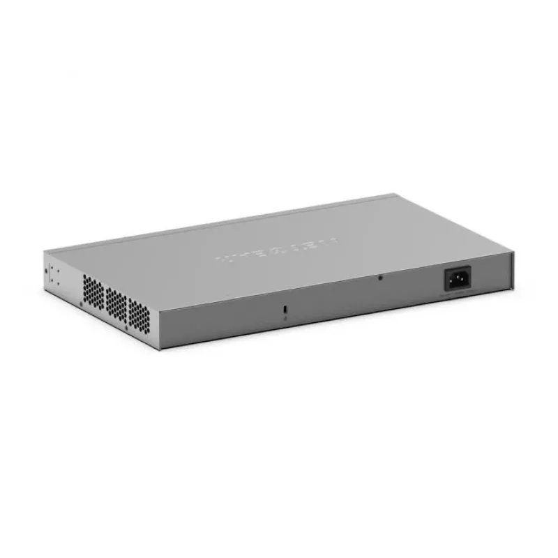 NETGEAR GS748Tv6 48 prievadų valdomas Gigabit Ethernet (10/100/1000) jungiklis, juodas/pilkas
