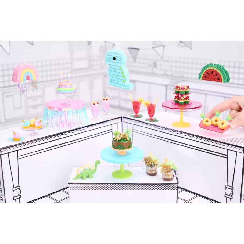 Miniverse Make It Mini Birthday, 8 m., Įvairiaspalvis, Plastikas, Derva