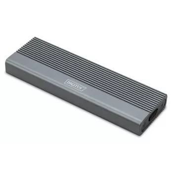 DIGITUS USB išorinis kietojo disko dėklas – NVMe 10Gbps USB3.1 Gen2 aliuminis be įrankių