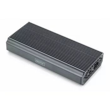 Digitus DA-71158 išorinis M.2 NVMe SSD dėklas USB 4.0 40 Gbps aliuminis be įrankių