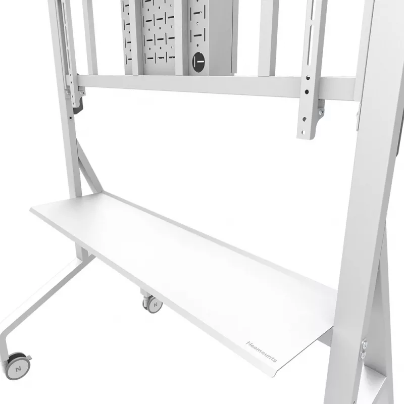Neomounts FL50-575WH1 TV vežimėlis 65-115 colių – greitas montavimas – TÜV
