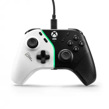 Thrustmaster H.E.A.R.T. juodas, baltas USB žaidimų pultas PC, Xbox One, Xbox One S, Xbox One X