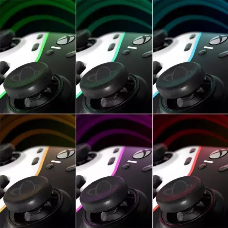 Thrustmaster H.E.A.R.T. juodas, baltas USB žaidimų pultas PC, Xbox One, Xbox One S, Xbox One X