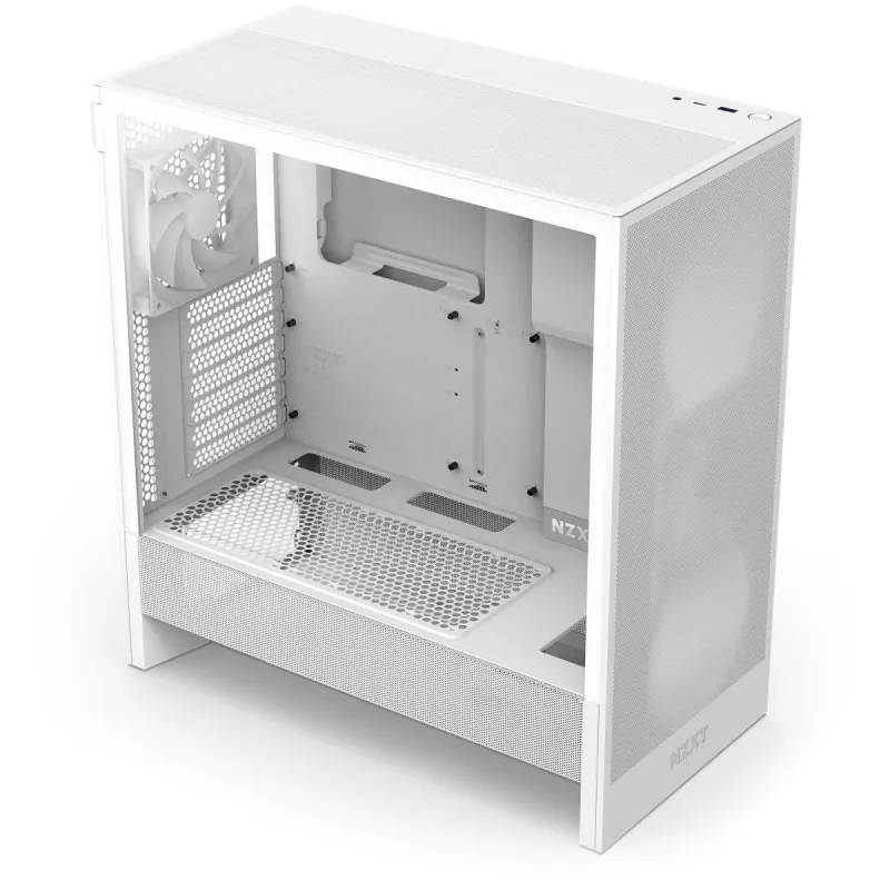 NZXT H7 Flow 2024 Mid Tower korpusas baltas