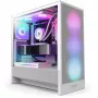 NZXT H7 Flow 2024 RGB Mid Tower korpusas baltas