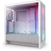 NZXT H7 Flow 2024 RGB Mid Tower korpusas baltas