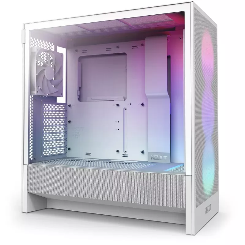 NZXT H7 Flow 2024 RGB Mid Tower korpusas baltas