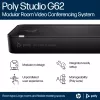 HP Poly Studio G62 vaizdo konferencijų sistema su tvirtinimo plokštės rinkiniu