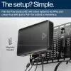 HP Poly Studio G62 vaizdo konferencijų sistema su tvirtinimo plokštės rinkiniu