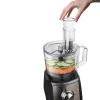 Virtuvinis kombainas Black & Decker BXFPA1200E — 1200 W, 1,5 L dubuo, 2 greičiai, pulsas, nerūdijančio plieno korpusas