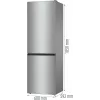 Gorenje NRK61CS2XL4 Laisvai pastatomas šaldytuvas 300 L Pilka