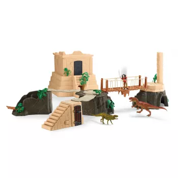 Schleich Dinozaurų šventyklos užkariavimo mega rinkinys Įvairiaspalvis