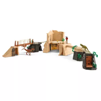 Schleich Dinozaurų šventyklos užkariavimo mega rinkinys Įvairiaspalvis