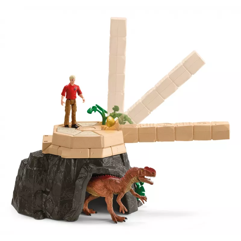 Schleich Dinozaurų šventyklos užkariavimo mega rinkinys Įvairiaspalvis