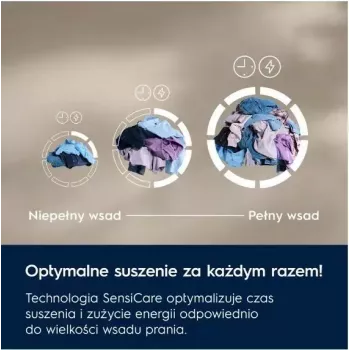 Džiovinimo mašina Electrolux EW7DX385AP, šilumos siurblys, 8 kg, A+++, balta, inverterinis variklis, LED