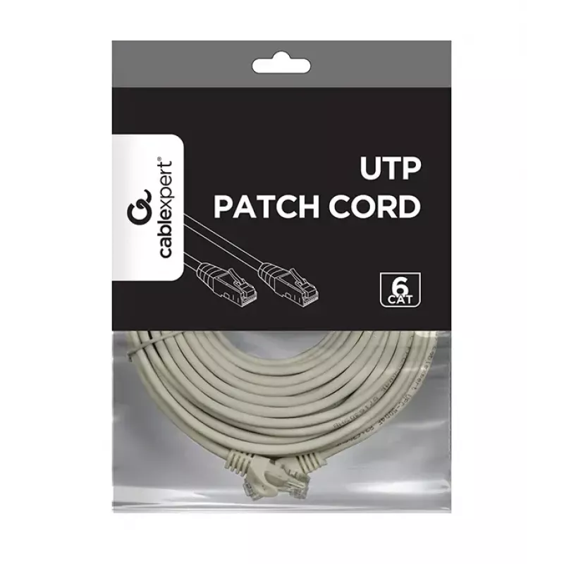 Gembird CAT6 Patch Laidas Neekranuotas 20 m