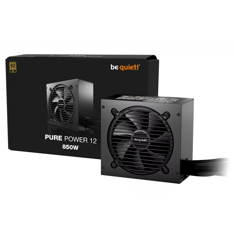be quiet PURE POWER 12 850W maitinimo blokas 20+4 pin ATX ATX juodas