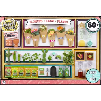 Miniverse - Make It Mini Botanicals, 8 m., Įvairiaspalvis, Plastikas
