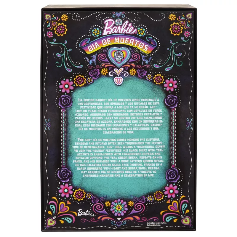 Fashion lėlė Mattel Barbie Ken Dia de Muertos Įvairiaspalvė 3+