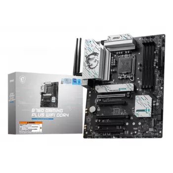 MSI B760 GAMING PLUS WIFI DDR4 pagrindinė plokštė Intel B760 LGA 1700 ATX
