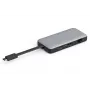 DIGITUS USB-C kelioninė stotelė, 7 prievadai - HDMI / 2x USB-A 3.2 Gen 1 / GbE / SD / MicroSD - 100W USB-C Power Delivery