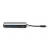 DIGITUS USB-C kelioninė stotelė, 7 prievadai - HDMI / 2x USB-A 3.2 Gen 1 / GbE / SD / MicroSD - 100W USB-C Power Delivery