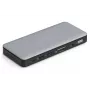 DIGITUS USB-C dokavimo stotelė, 11 prievadų - 2x HDMI / DP / 2x USB-A 3.2 Gen 2 / USB-C 3.2 Gen 2 / GbE / SD / MicroSD / DC-Jack - 150 W maks / 3.5 mm