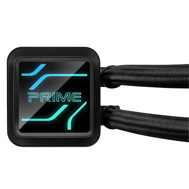 ASUS Prime LC 240 ARGB skysčio aušintuvas 240 mm, ARGB ventiliatoriai, juodas