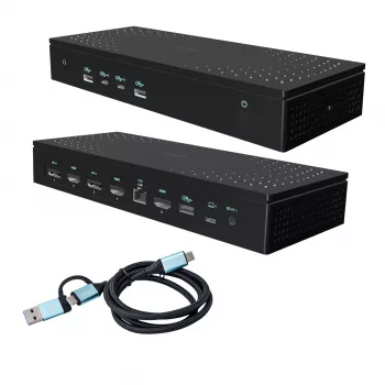 i-tec Universal 5x 4K/60Hz dokų stotelė su 100W įkrovimu