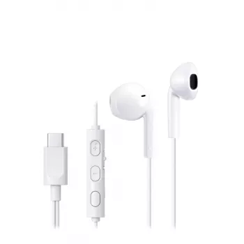 JVC Type C In Ear Wired White – ausinės su USB-C, baltos