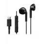 JVC Type C In Ear Wired Black – laidinės ausinės su USB-C, juodos
