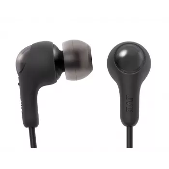 Laidinė ausinė JVC HA-FR9UC su USB-C, 9,2 mm tvarkyklės, 5–22000 Hz, įmontuotas mikrofonas ir valdymas, 1,2 m laidas, juoda
