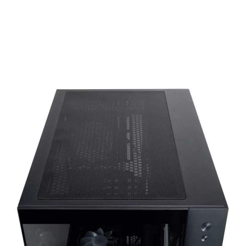 Chieftec Visio GM-30B-TG-OP juodas kompiuterio korpusas su dviem grūdinto stiklo plokštėmis