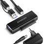Axagon ADSA-FPX USB-C 10Gbps FAST PORT X adapter 2.5/3.5 colio SSD/HDD